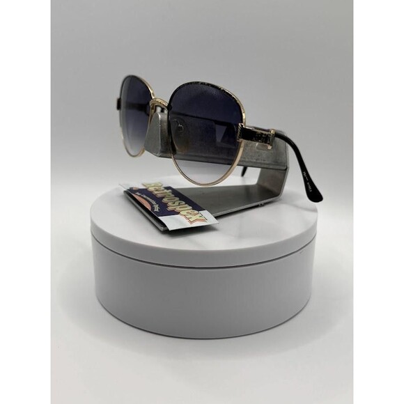NEW Vintage Sunglasses | Round Metal Style | Grey Fade Lens  | 1980s-1990s |#825 main image 6